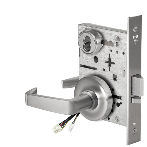 Electric Mortise Lock Satin Chrome