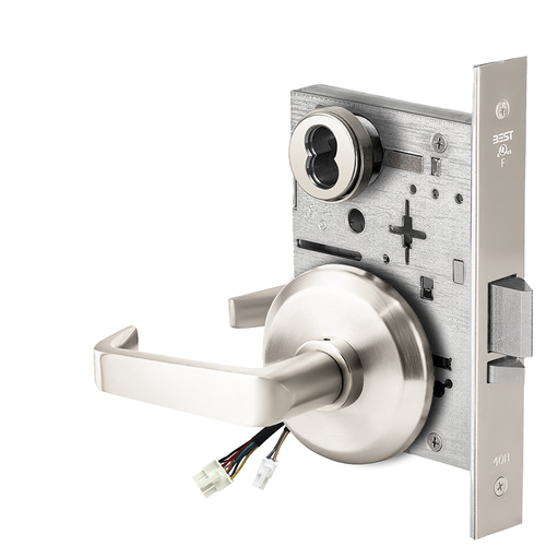 Electric Mortise Lock Bright Chrome