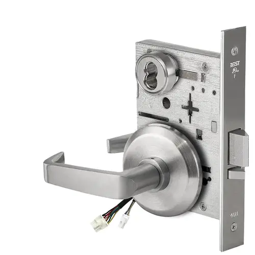 Electric Mortise Lock Satin Chrome