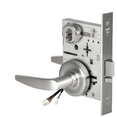 Electric Mortise Lock Satin Chrome