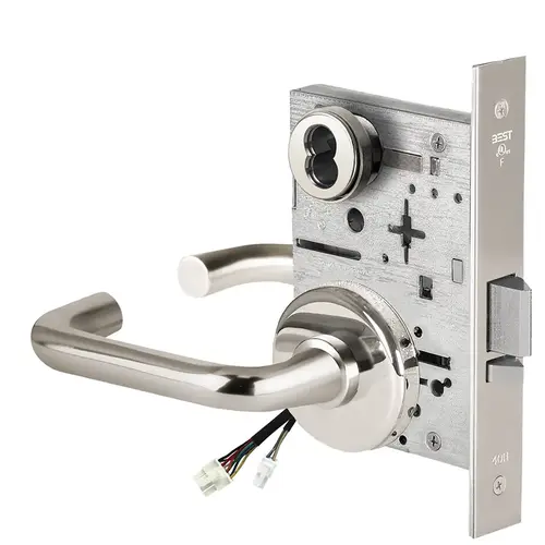 Electric Mortise Lock Bright Chrome