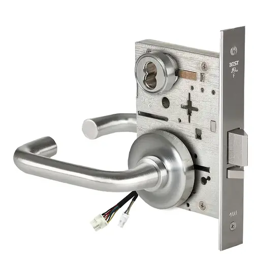 Electric Mortise Lock Satin Chrome