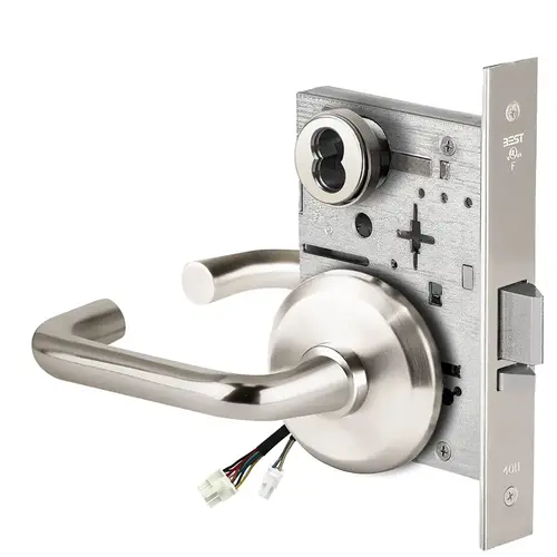 Electric Mortise Lock Bright Chrome