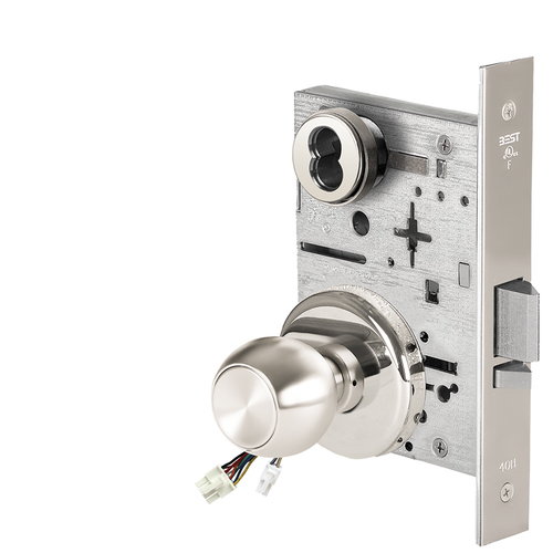 Electric Mortise Lock Bright Stainless Steel