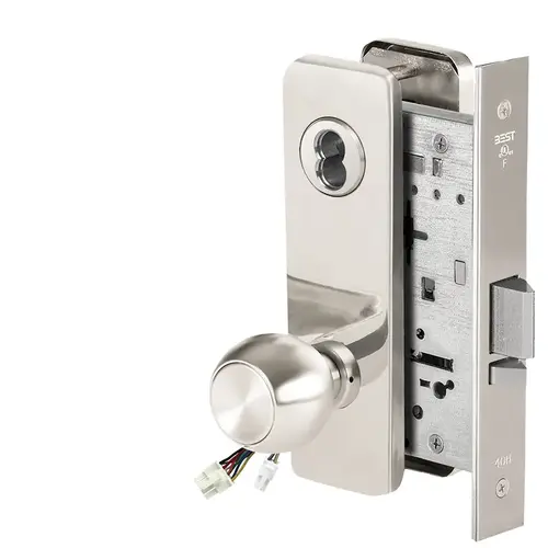 Electric Mortise Lock Bright Chrome