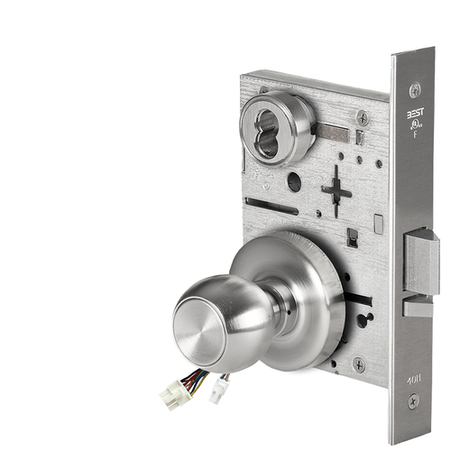 Electric Mortise Lock Satin Chrome