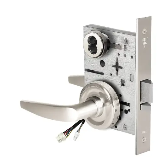 Electric Mortise Lock Bright Chrome