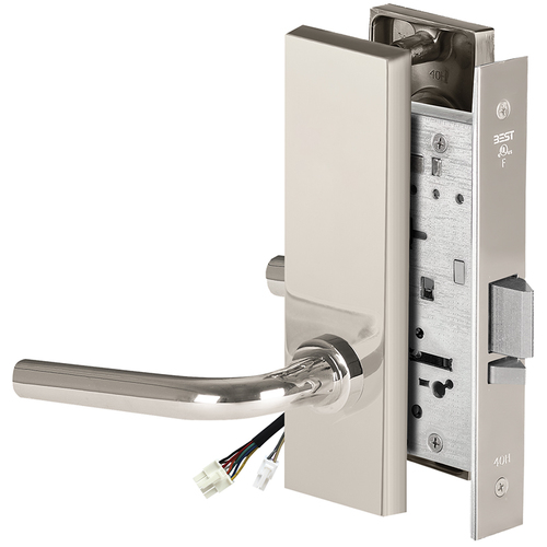 Electric Mortise Lock Bright Chrome