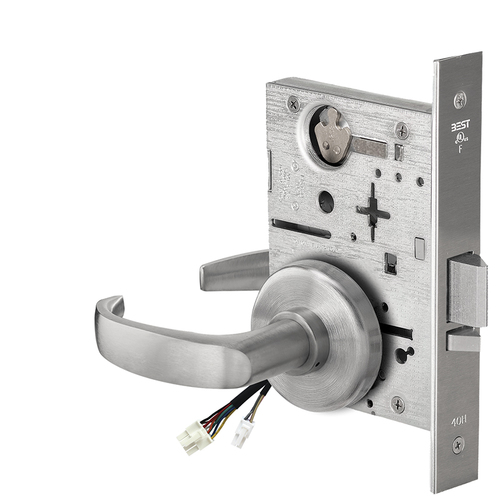 Electric Mortise Lock Satin Chrome