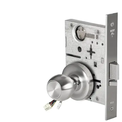 Electric Mortise Lock Satin Chrome