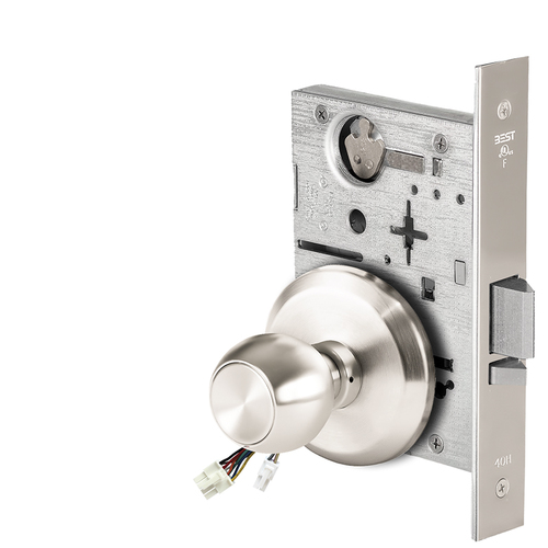 Electric Mortise Lock Bright Chrome