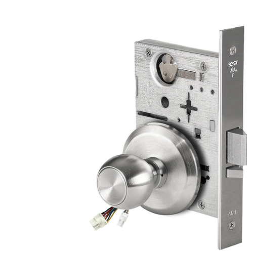 Electric Mortise Lock Satin Chrome