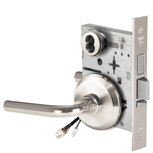 Electric Mortise Lock Bright Chrome