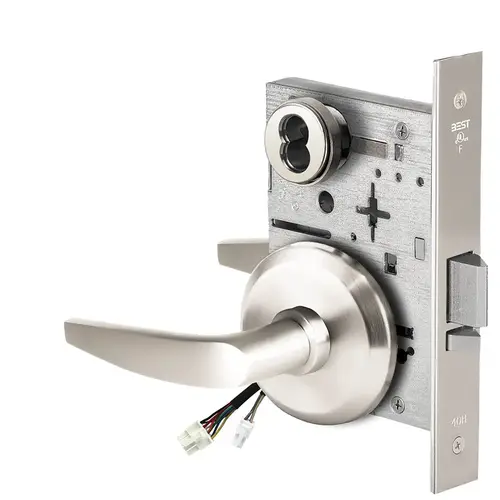 Electric Mortise Lock Bright Chrome