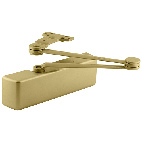 Door Closer Satin Brass