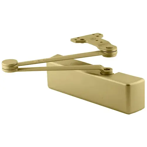 Door Closer Satin Brass Painted