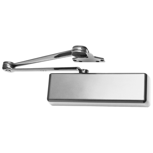 Door Closer Satin Chromium Plated