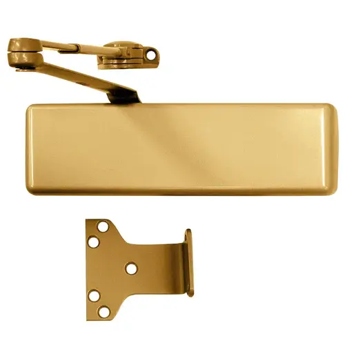 Door Closer Satin Brass