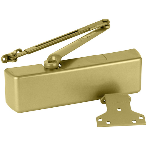 Door Closer Satin Brass