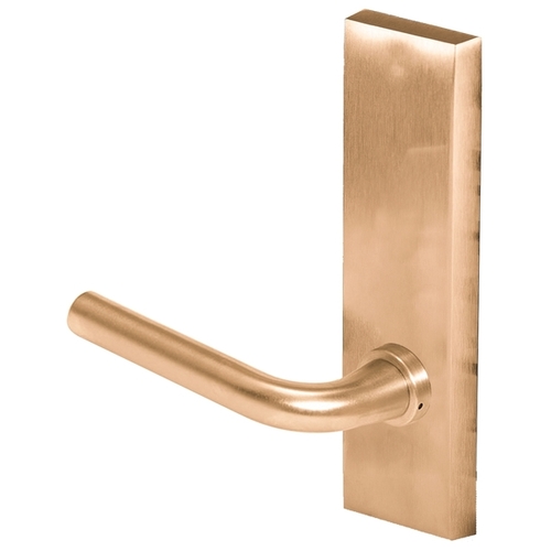 Mortise Lock Satin Bronze Clear Coated