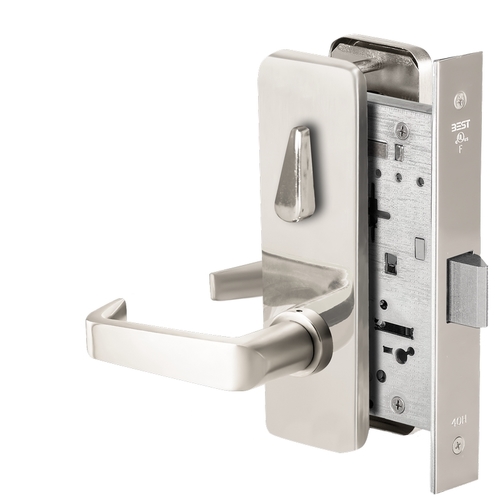 Mortise Lock Bright Stainless Steel