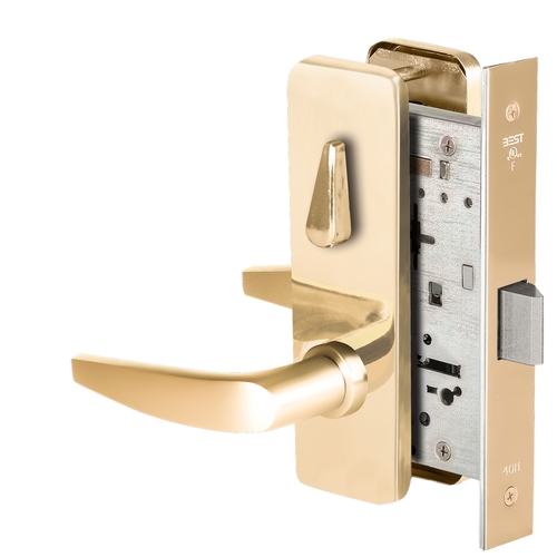 Mortise Lock Bright Brass