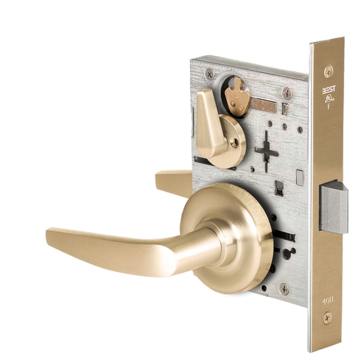 Mortise Lock Satin Brass