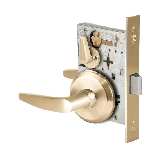 Mortise Lock Satin Brass