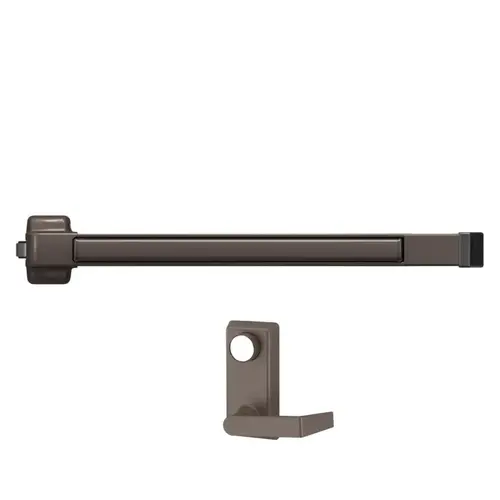 Exit Device Dark Bronze Anodized Aluminum