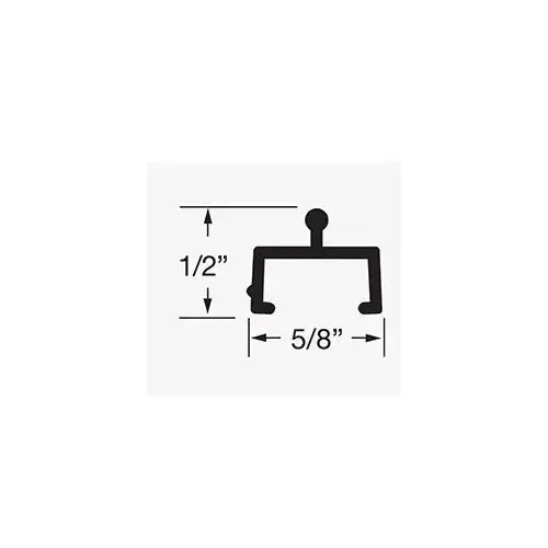 Vinyl Screen Door Track 8ft Therma Star Emcompass Vintage 2003-Current Milgard Tan