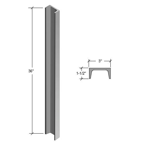 36" Cielo C-Shape Core Mount Stanchion