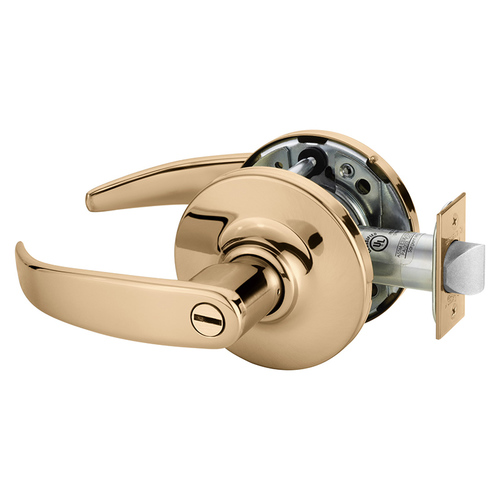 Cylindrical Lock Bright Bronze