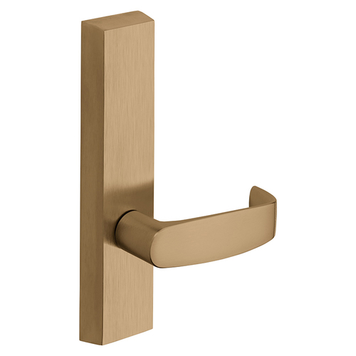 ET Lever Exit Device Trim Satin Bronze Clear Coated