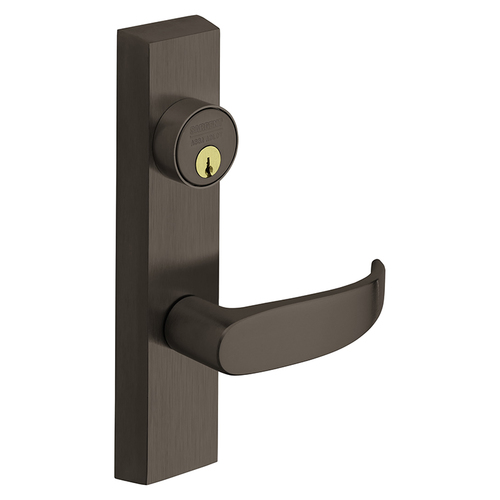 Exit Device Trim Dark Oxidized Satin Bronze Oil Rubbed