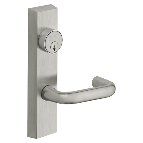 Double Cylinder Classroom Function, Outside cylinder Retracts Latch, Inside Cylinder Locks/Unlocks Outside Trim, Conventional Cylinders, LA Keyway, LHR, J Lever, Satin Chrome