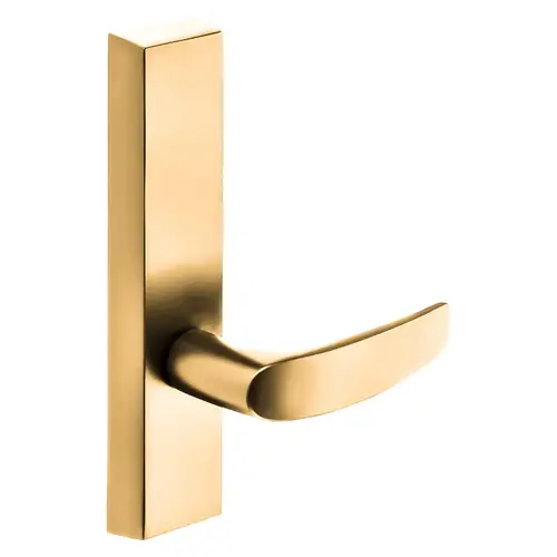 Exit Device Trim Bright Bronze Clear Coated