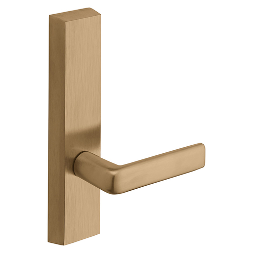 ET Lever Exit Device Trim Satin Bronze Clear Coated