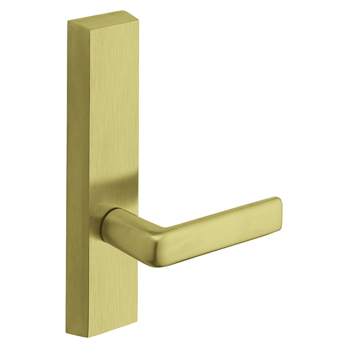 Passage Function, RHR, E Lever, Satin Brass