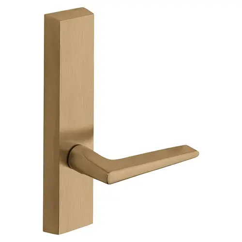 ET Lever Exit Device Trim Satin Bronze Clear Coated