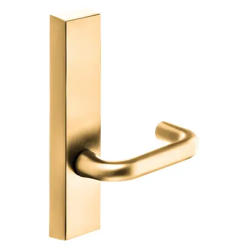 Exit Device Trim Bright Bronze Clear Coated