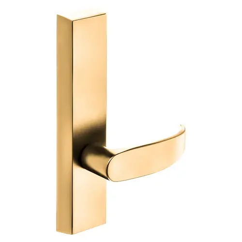 ET Lever Exit Device Trim Bright Bronze Clear Coated