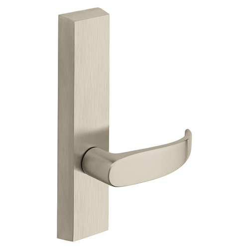 Exit Device Trim Satin Nickel Plated Clear Coated