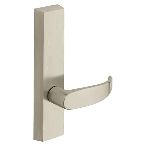 Exit Device Trim Satin Nickel Plated Clear Coated