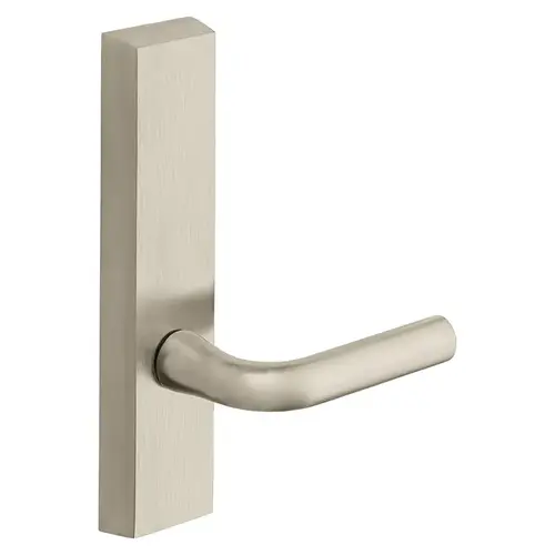 Exit Device Trim Satin Nickel Plated Clear Coated