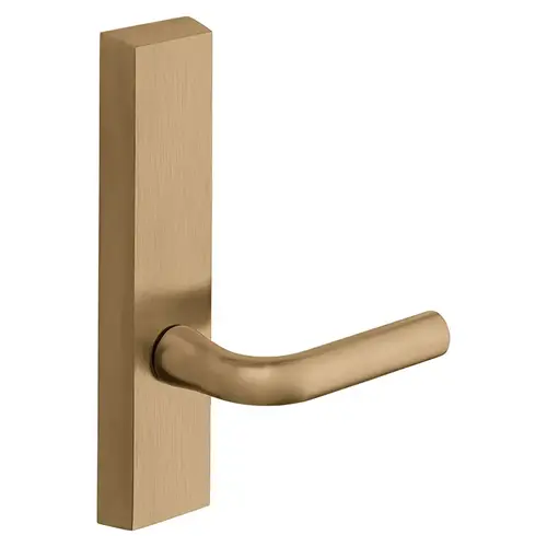 ET Lever Exit Device Trim Satin Bronze Clear Coated