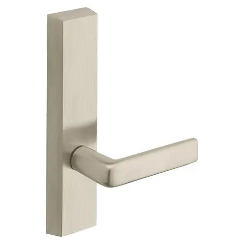 ET Lever Exit Device Trim Satin Nickel Plated Clear Coated