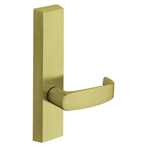 ET Lever Exit Device Trim Satin Brass