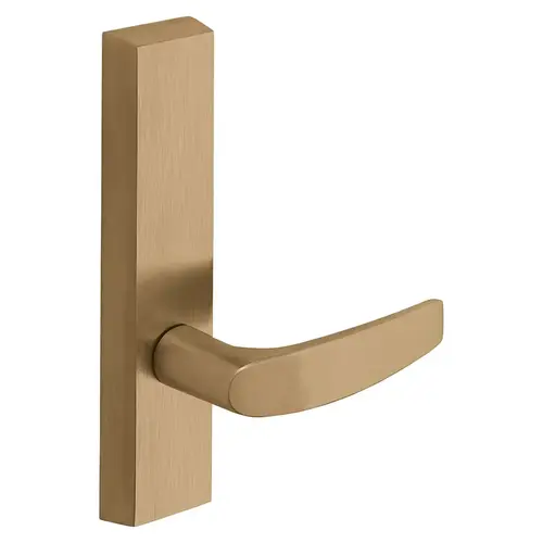 ET Lever Exit Device Trim Satin Bronze Clear Coated