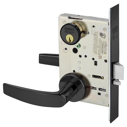 Mortise Lock Dark Oxidized Statuary Bronze Clear Coated