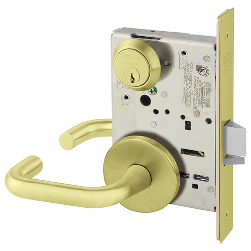 Mortise Lock Satin Brass